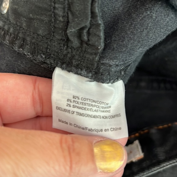 TORY BURCH BLACK STRAIGHT LEG JEANS SIZE 29 - Picture 14 of 16